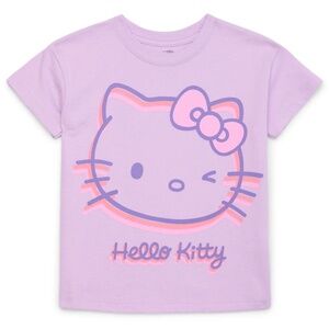 Hello Kitty Girls Lupine Crewneck T-Shirt Size 4T NEW